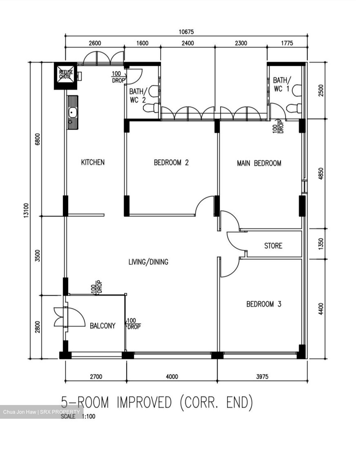 Blk 136 Simei Street 1 (Tampines), HDB 5 Rooms #483127351